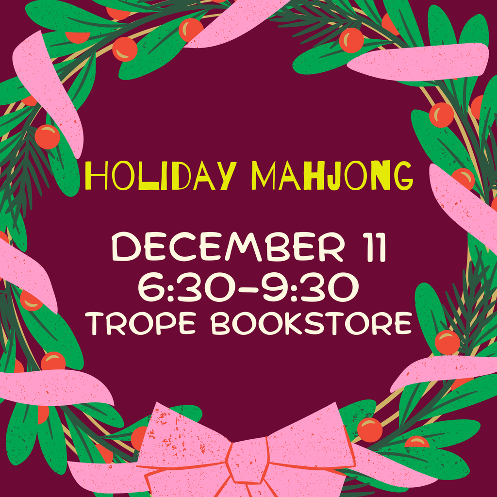 Holiday Mahjong Night at Trope Bookstore