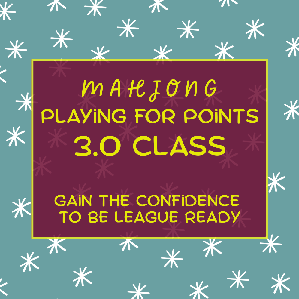 Mahjong 3.0: Playing for Points (Jan 29)