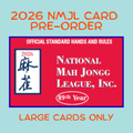 2026 NMJL Card (Large Size)